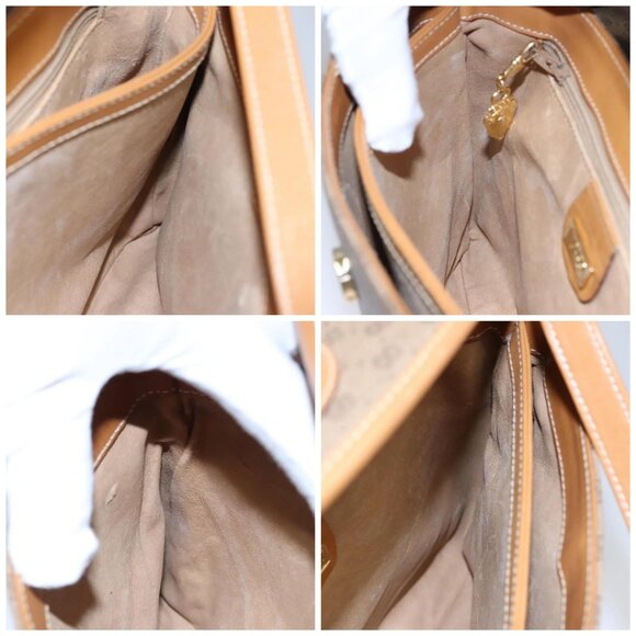 GUCCI Micro GG Supreme Shoulder Bag PVC Beige Gold 001 14 5364 Auth ep7769 - Picture 16 of 16